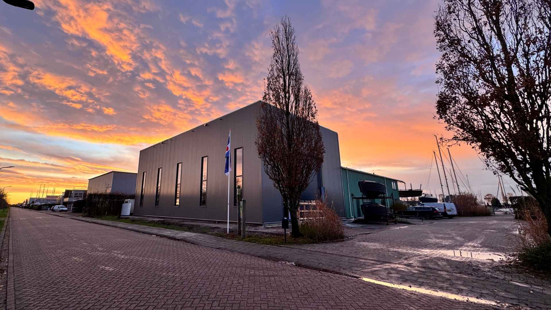 IMPACD Centre building from the outside during golden hour